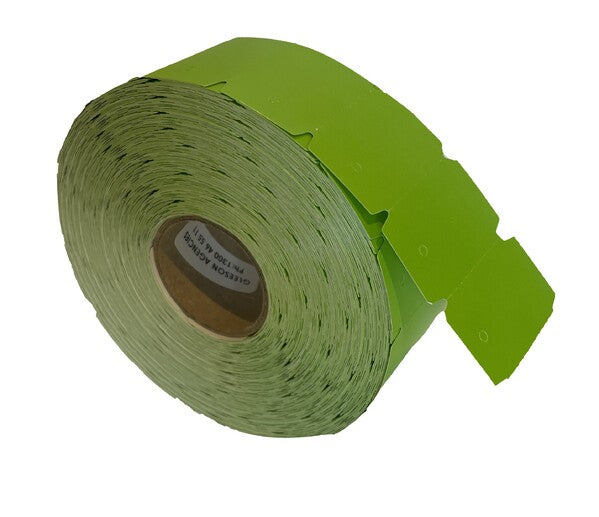 49x29mm Green Swing Tags - 2,000 Tags Per Pack