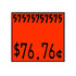 29x28mm Meto Fluoro Red Permanent Labels, Non-Tamper Proof - 14,000 Labels Per Pack - Incl. Free Meto Ink Roller