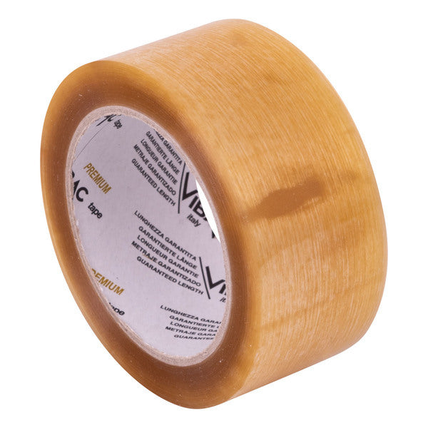 Clear Medium Duty Packing Tape - General Purpose, Extreme Temperatures - 6 Rolls Per Pack